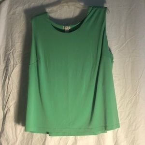 Leaf green tank top